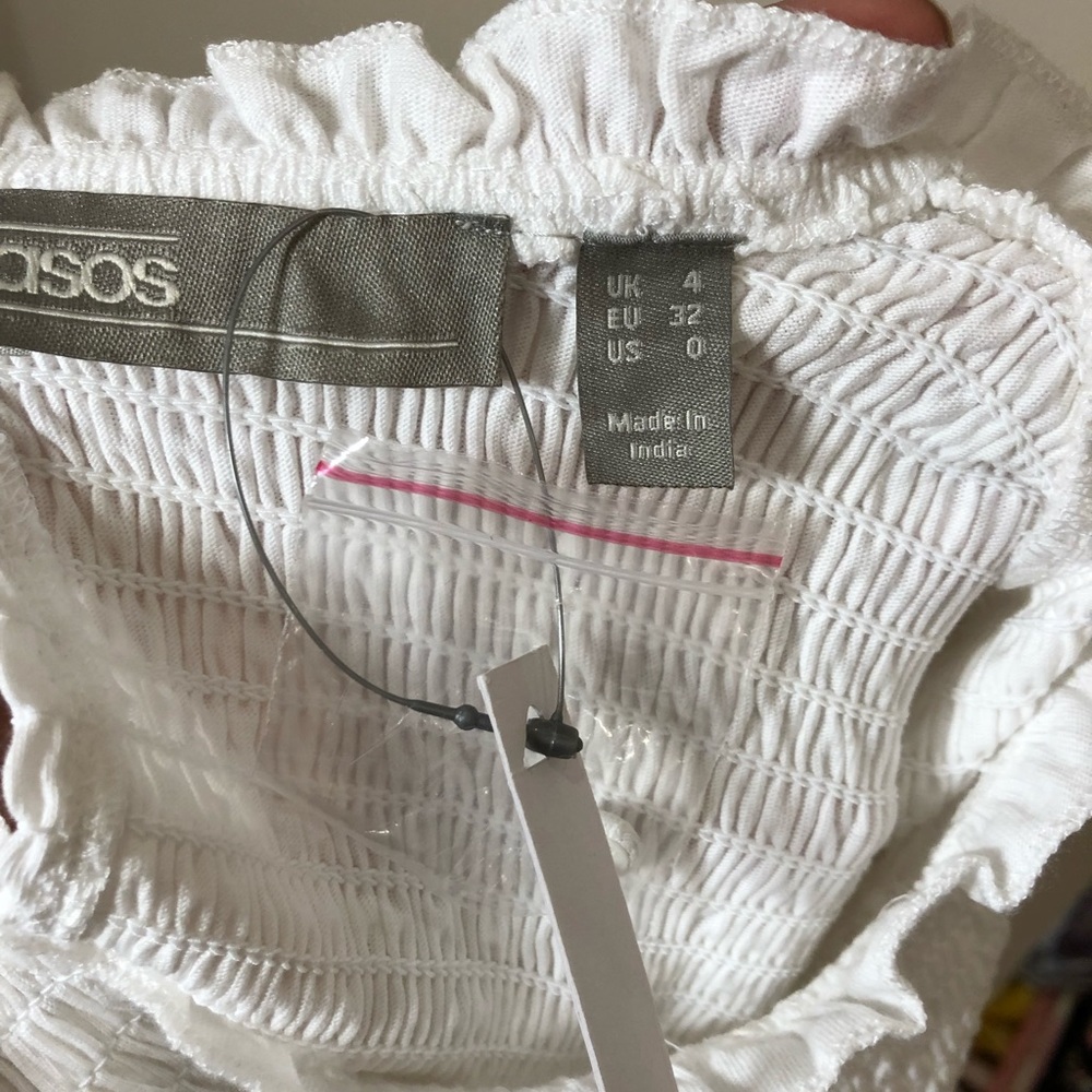 Asos Design Ruffle Top - Picture 10 of 11